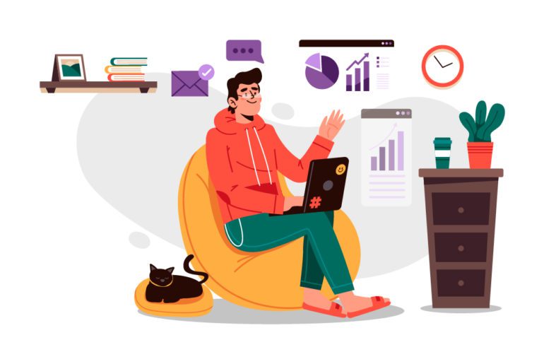 work at home productivity